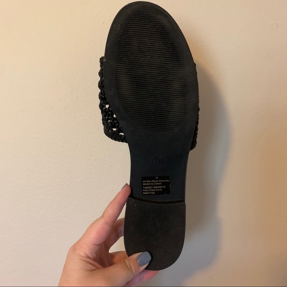 Universal Thread // Black Sandals - Picture 6 of 6